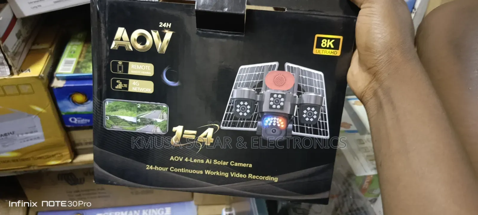 HD Solar Camera