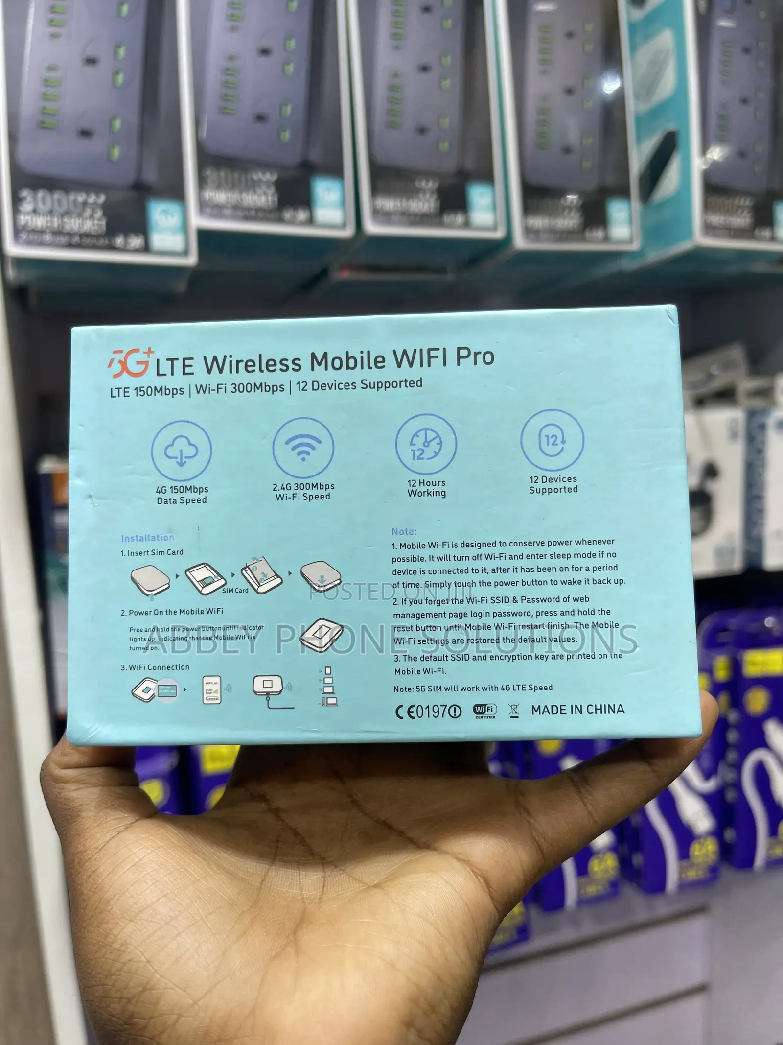 5G LTE Wireless Mobile WIFI Pro