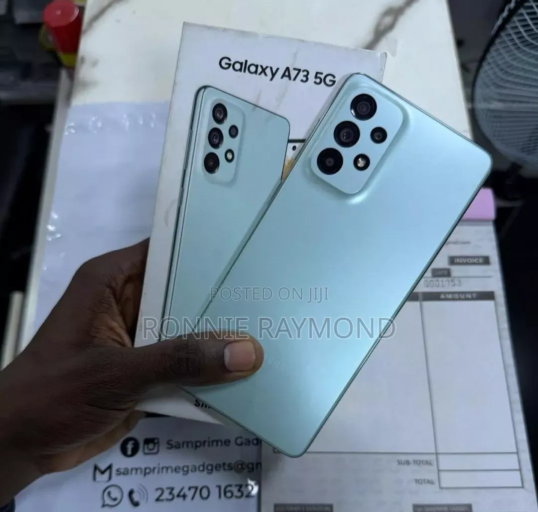 New Samsung Galaxy A73 5G 256 GB Green