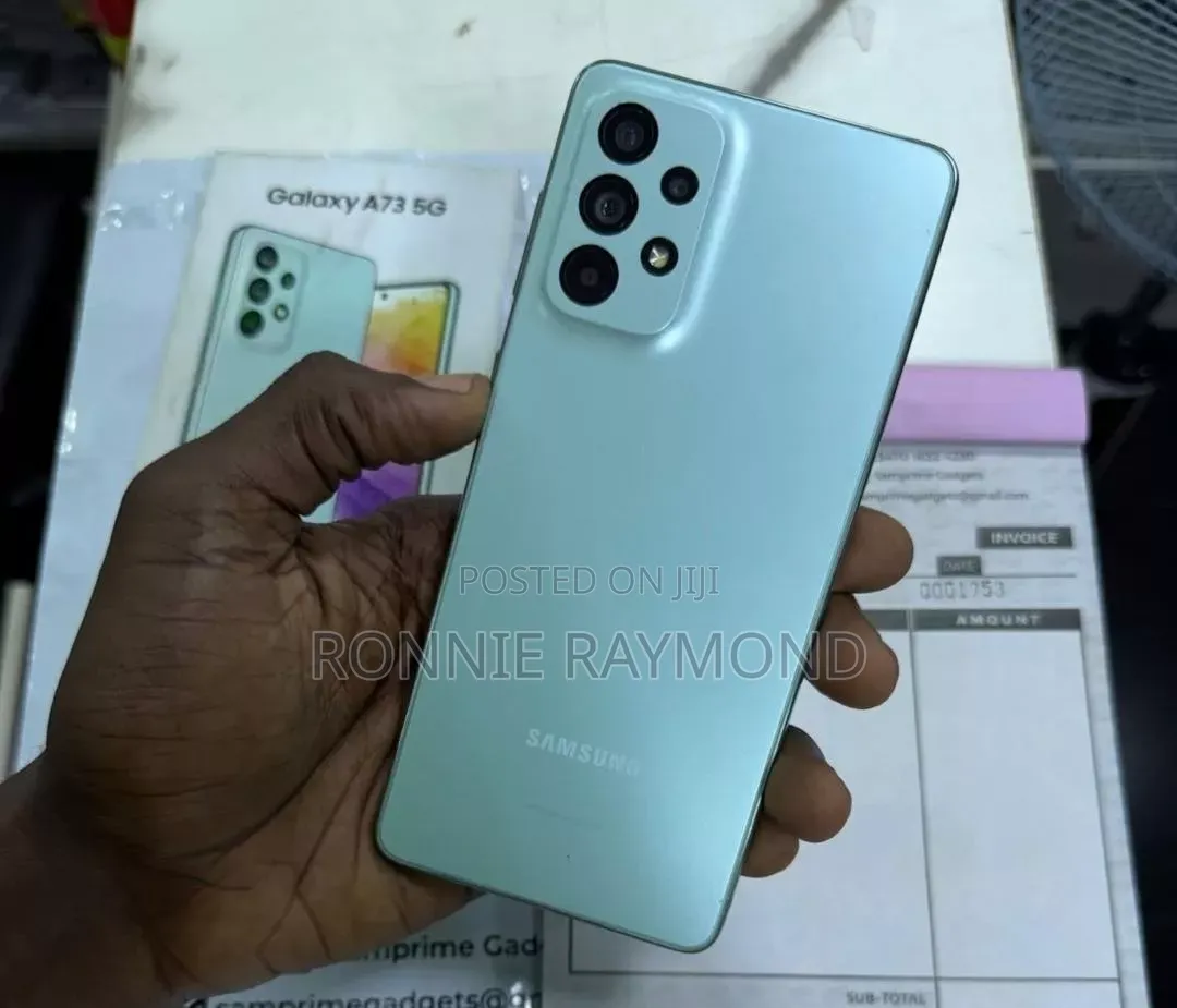 New Samsung Galaxy A73 5G 256 GB Green