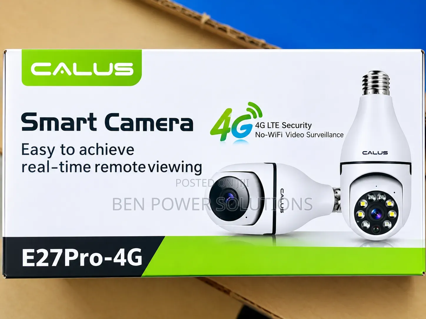 4G Smart Security Camera Bulbs