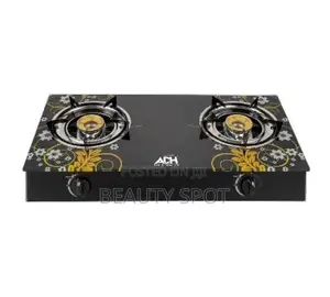 ADH Glass Double Burner Gas Stove