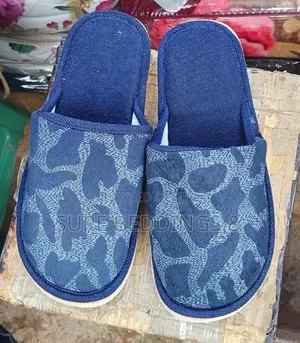 Blue House Slippers
