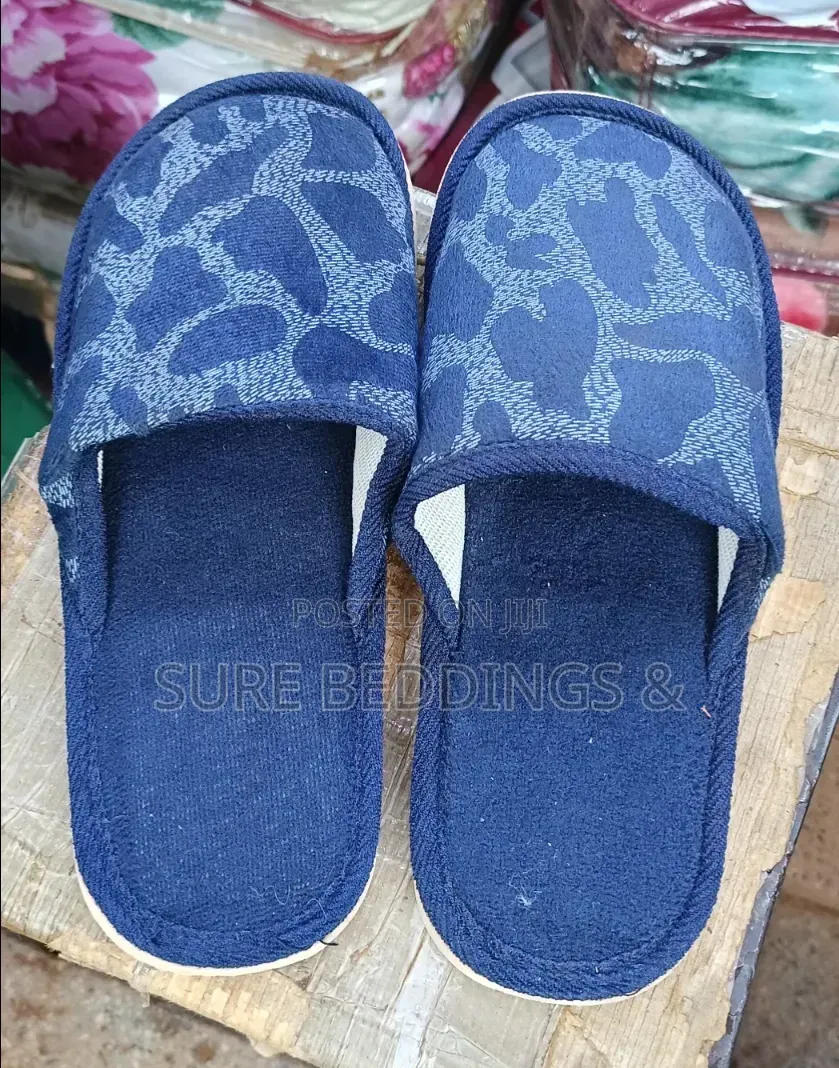 Blue House Slippers