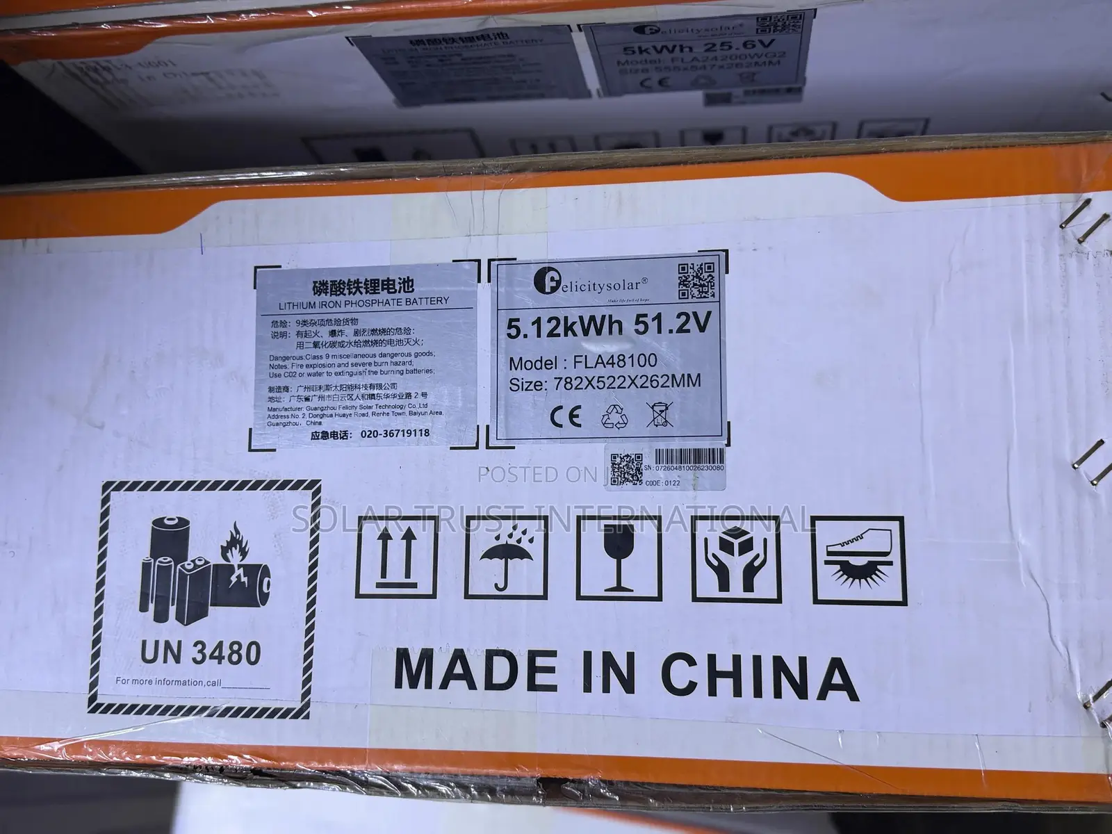 5kwh Lithium Felicity Battery 48v
