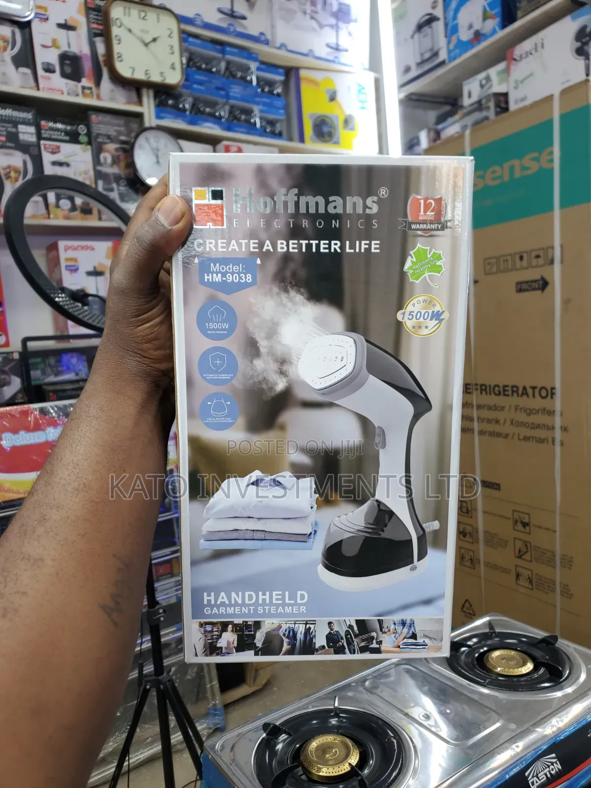 German Technology Garment Steamer 12months Warranty