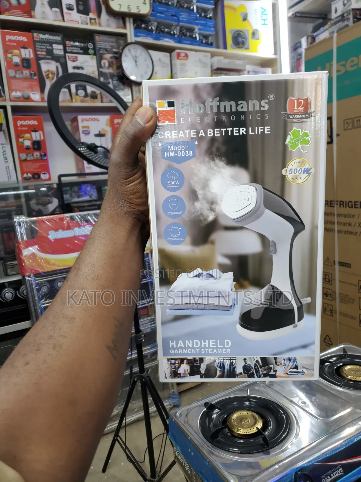 German Technology Garment Steamer 12months Warranty