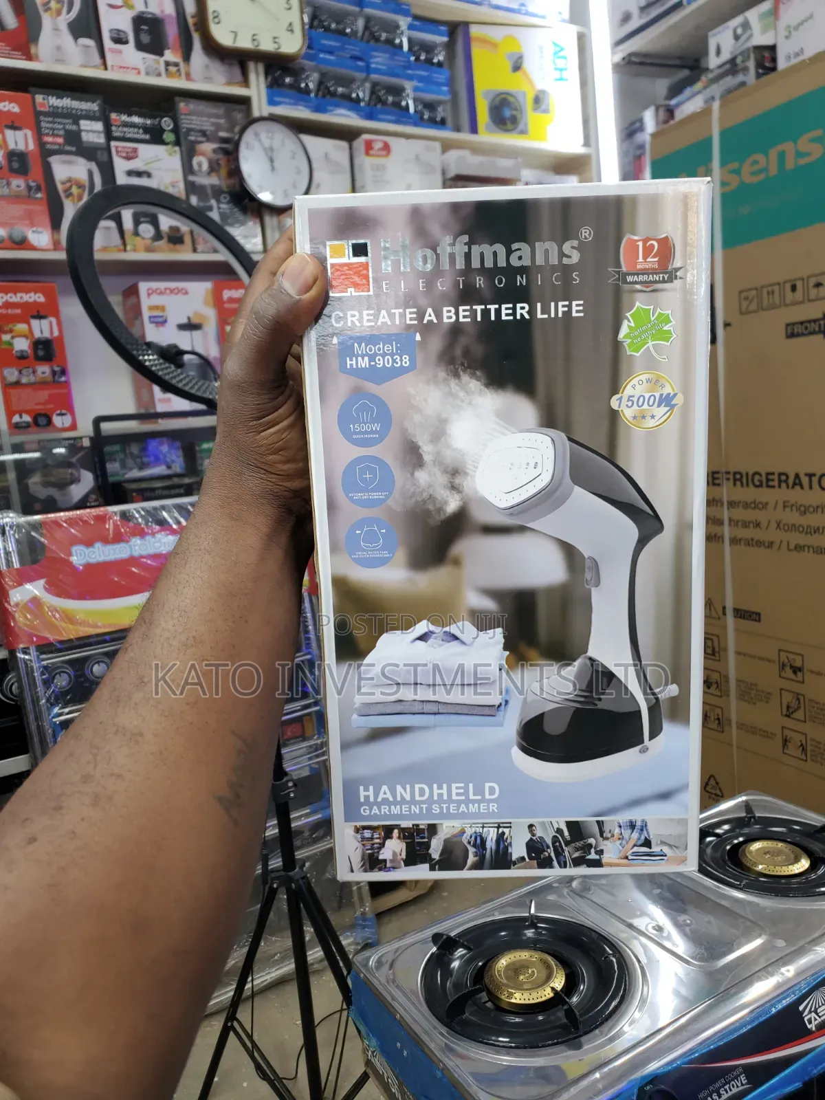 German Technology Garment Steamer 12months Warranty