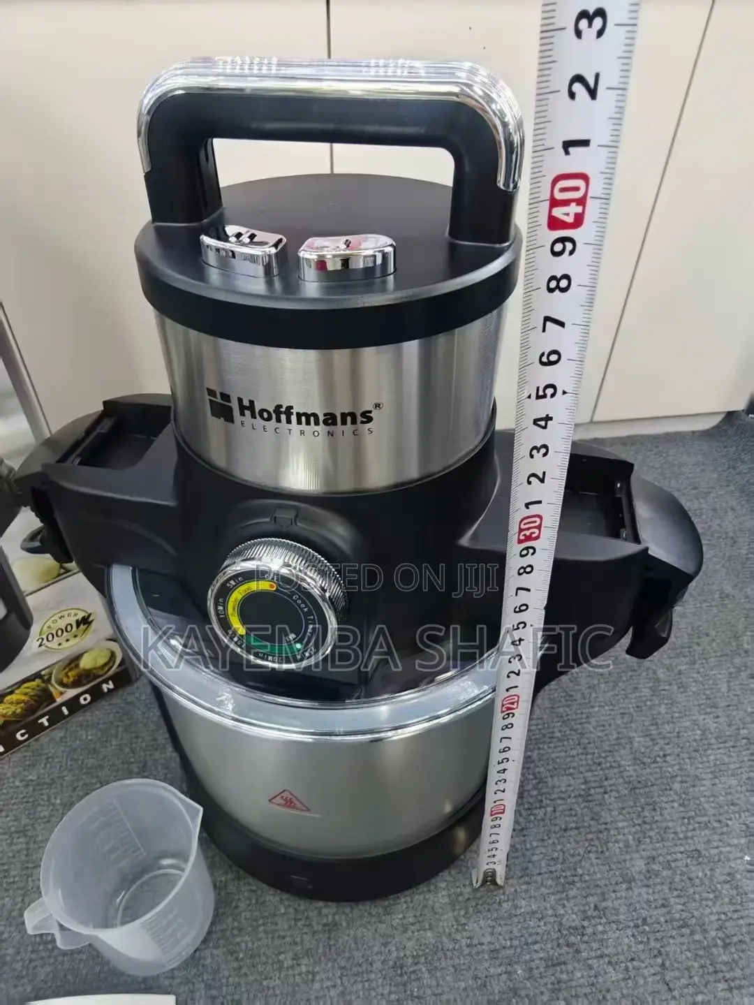 Hoffmans 8L Fufu Swallow Maker & Yam Pounder 2000W HM-8866