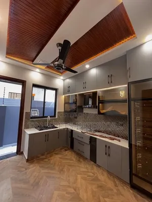 KITCHEN CABINETS/ Modern Customized Kitchen for Luxurious Living Room