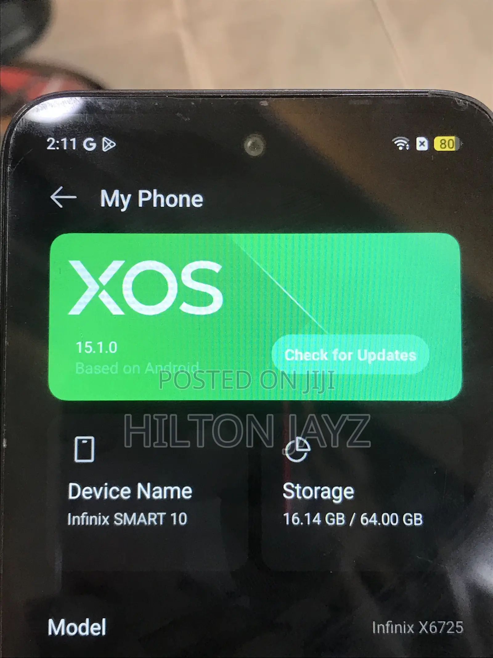 Infinix Smart 10 64 GB Black