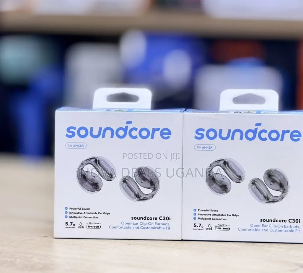 Soundcore C30i by Anker, Open-Ear Earbuds, Clip-on Headphones