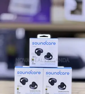 Soundcore AeroClip by Anker, Open-Ear Earbuds, Clip-on Headphones