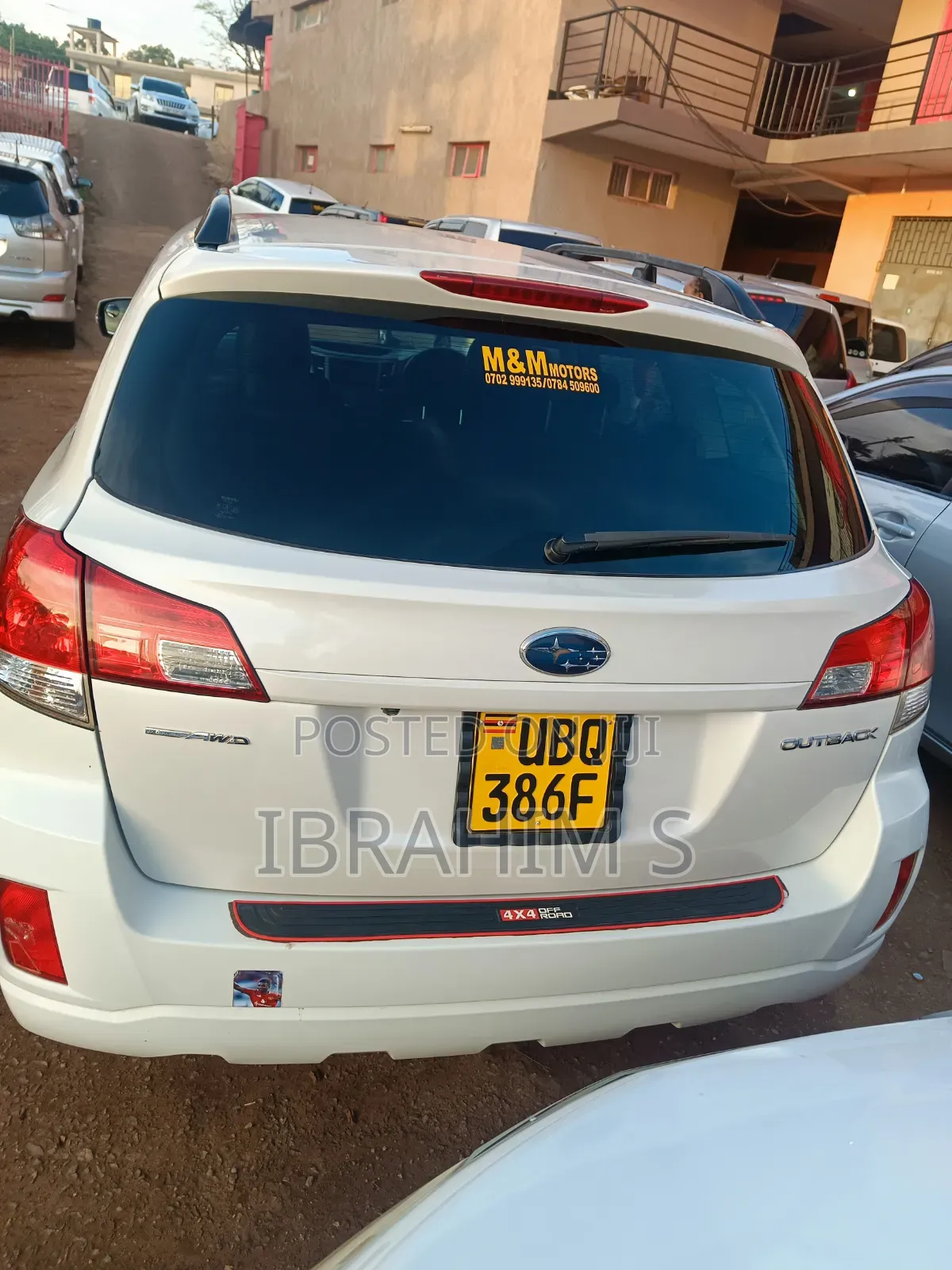 Subaru Outback 2012 White