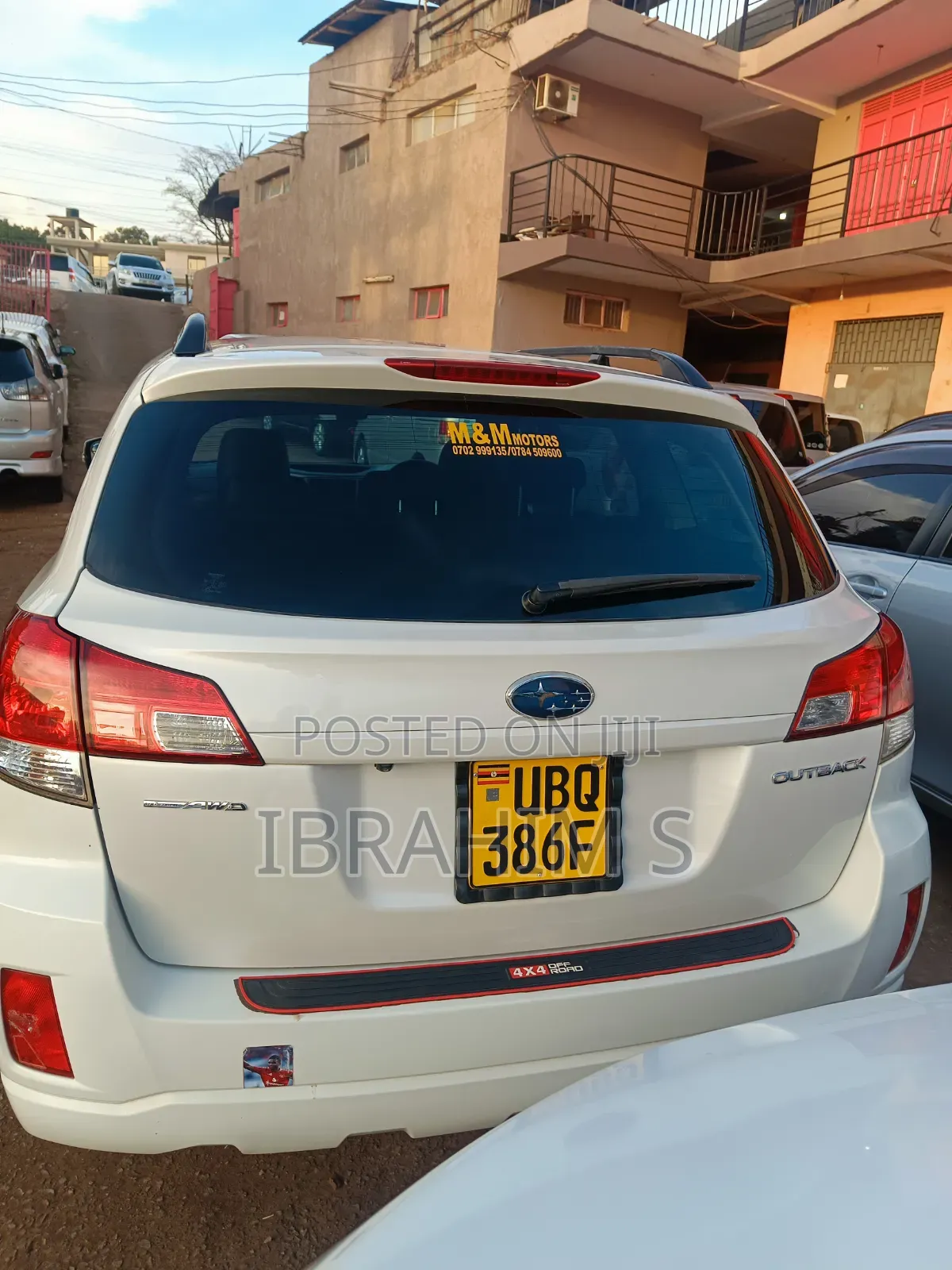 Subaru Outback 2012 White
