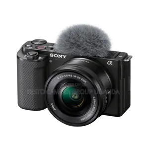 Sony ZV-E10 Mirrorless Camera With 16-50mm Lens (Black)