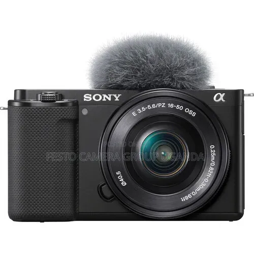 Sony ZV-E10 Mirrorless Camera With 16-50mm Lens (Black)
