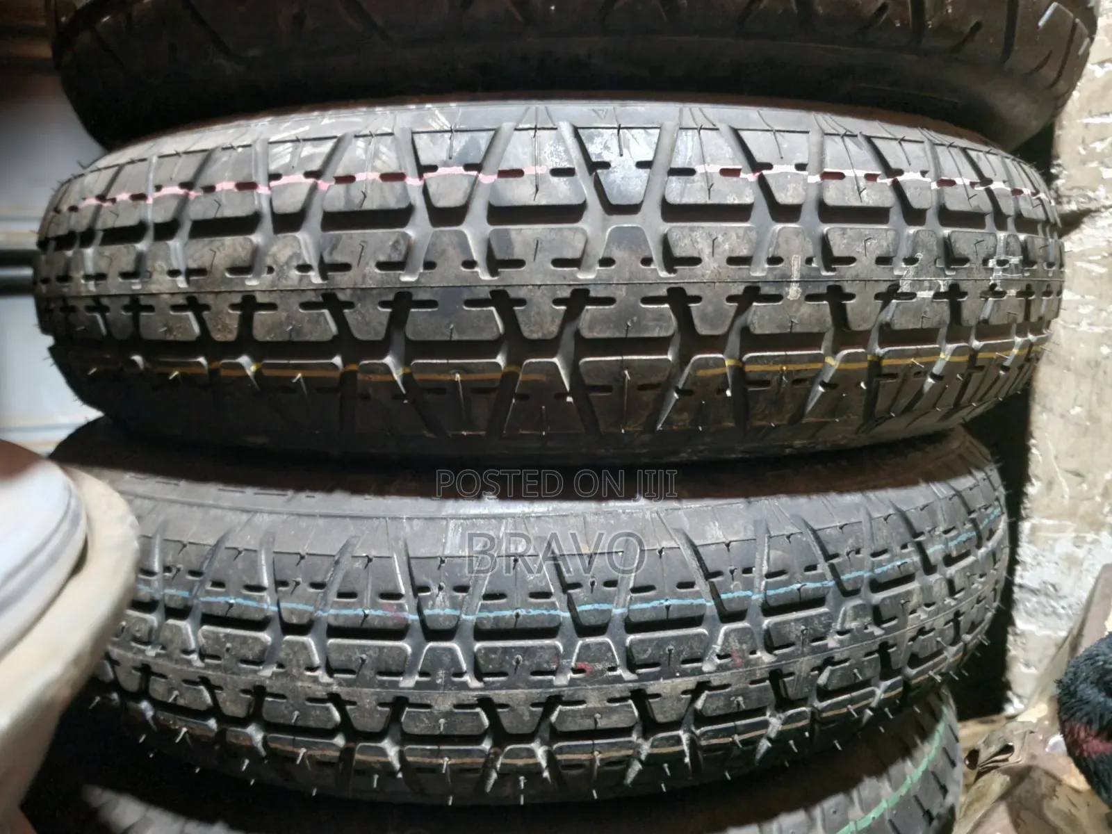 New Spare Tires for Toyota Ractis With 4 Holes.