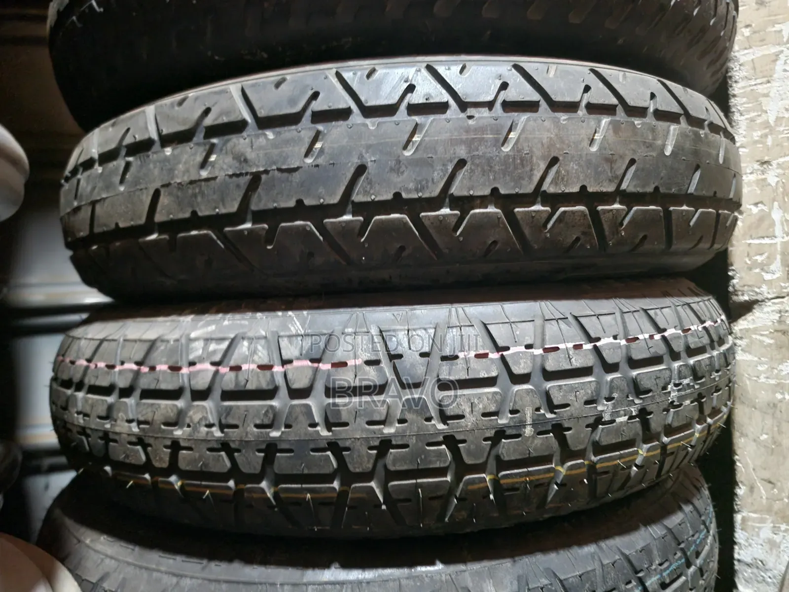 New Spare Tires for Toyota Ractis With 4 Holes.