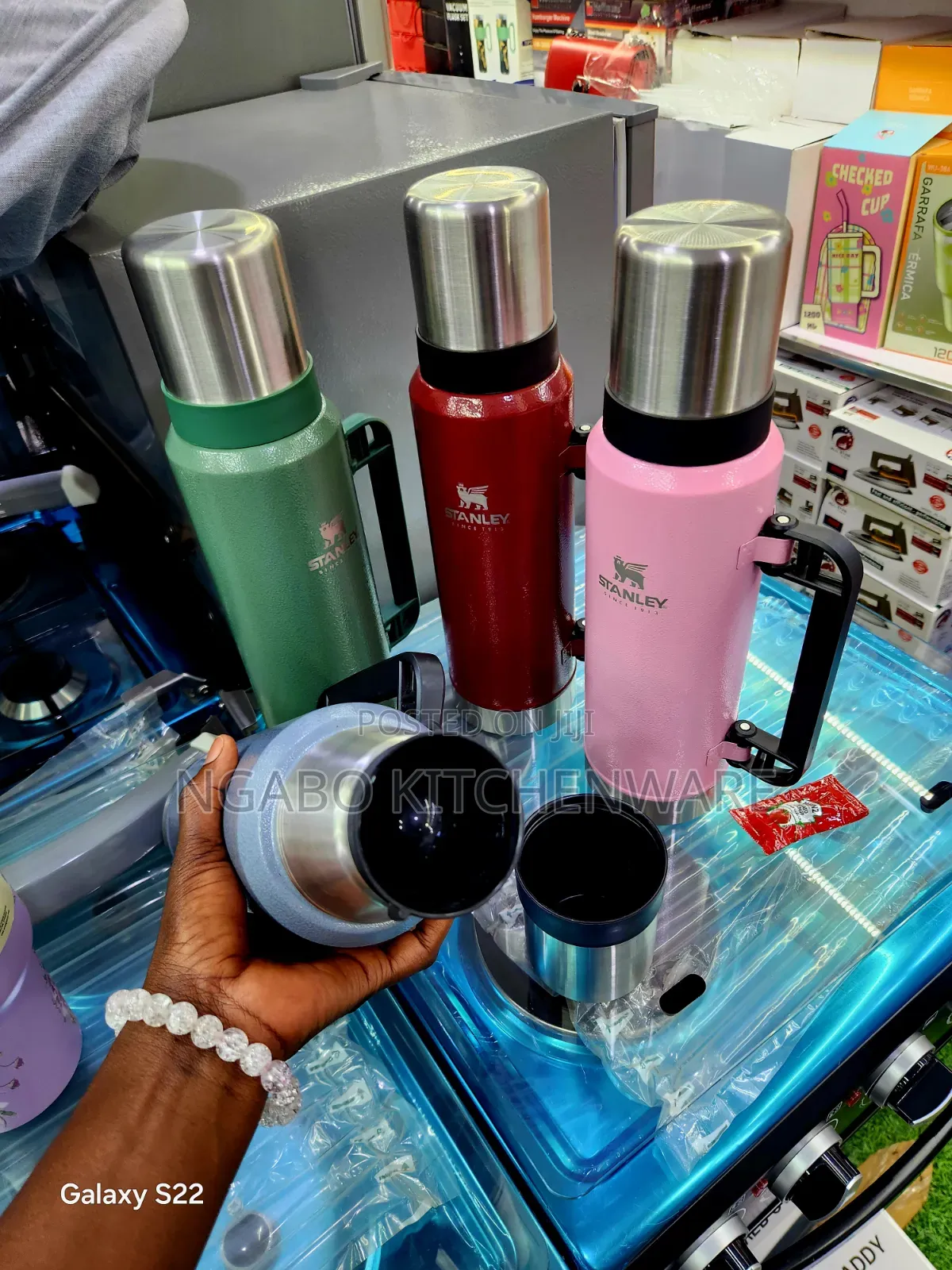 Vaccum Bottles Stanely Stainless Steel.