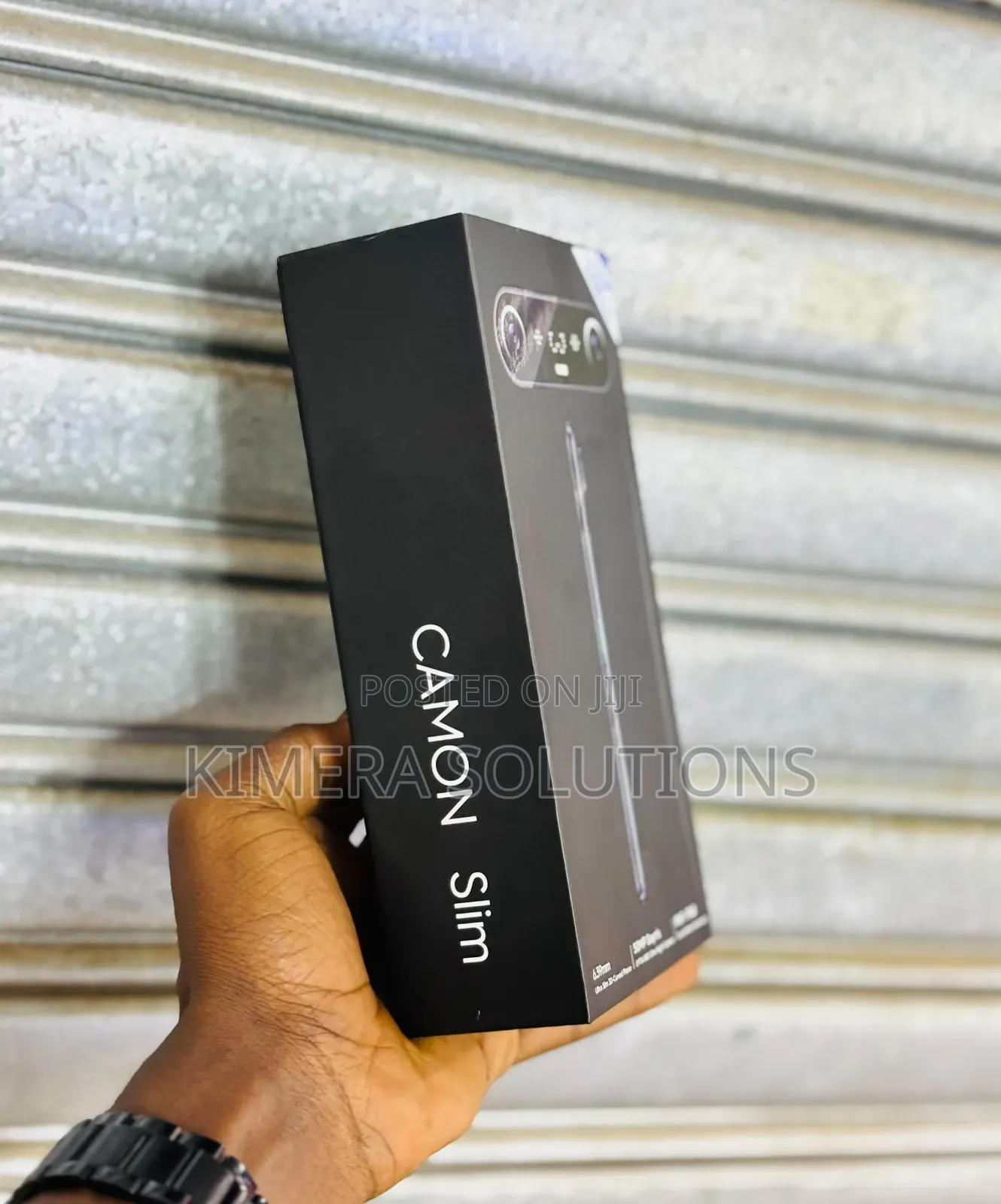 New Tecno Camon Slim 256 GB Black