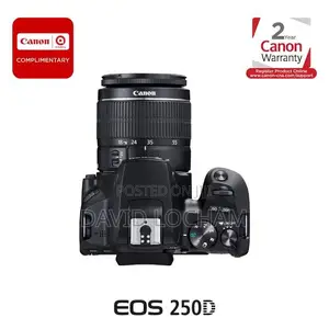 CANON 250D CAMERA With Sound Kit