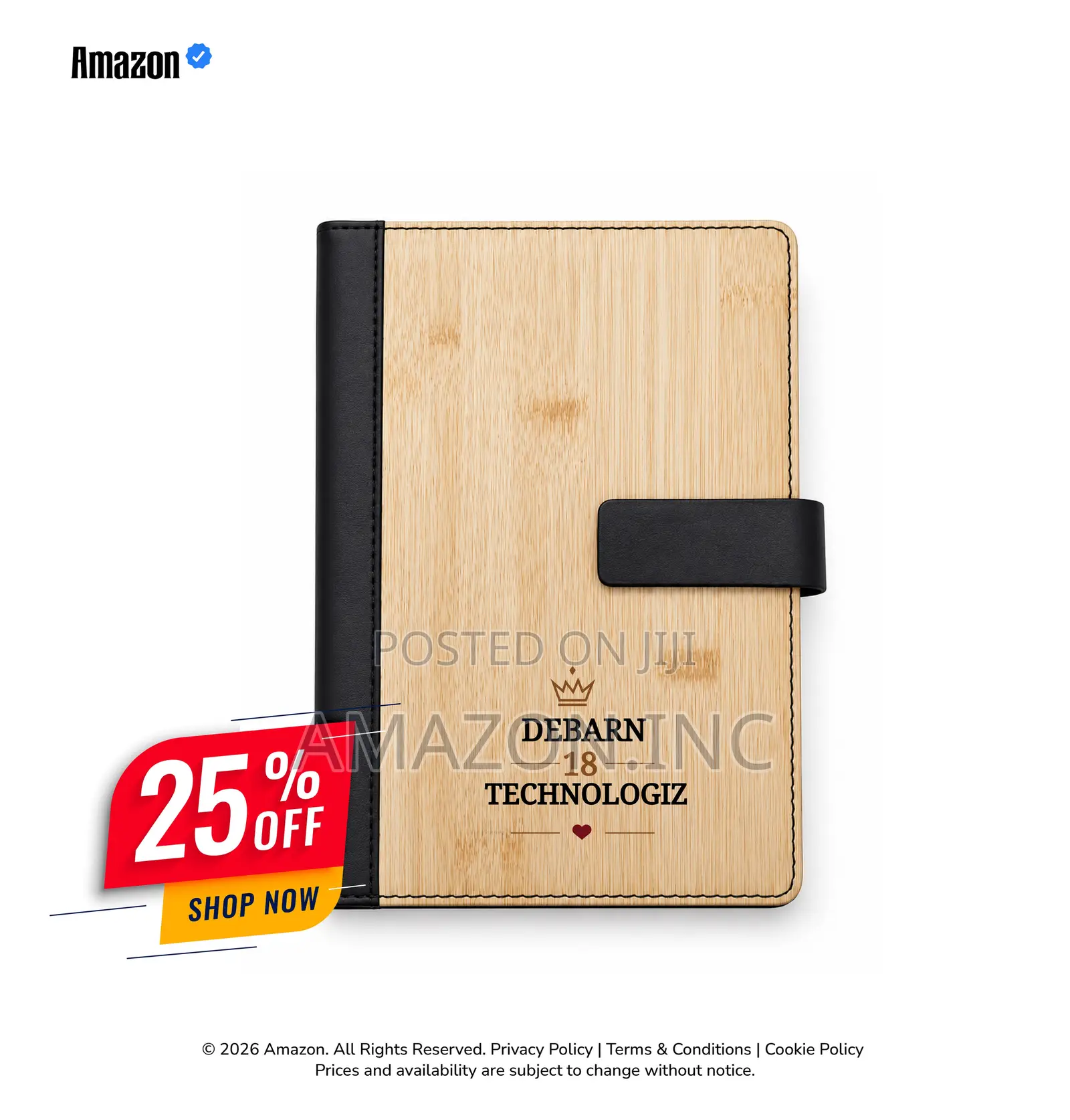 Personalized Notebook – Custom Engraved Gift Journal for Students