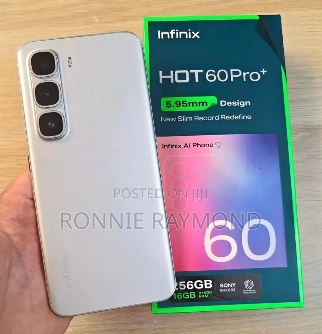 New Infinix Hot 60 Pro+ 256 GB White
