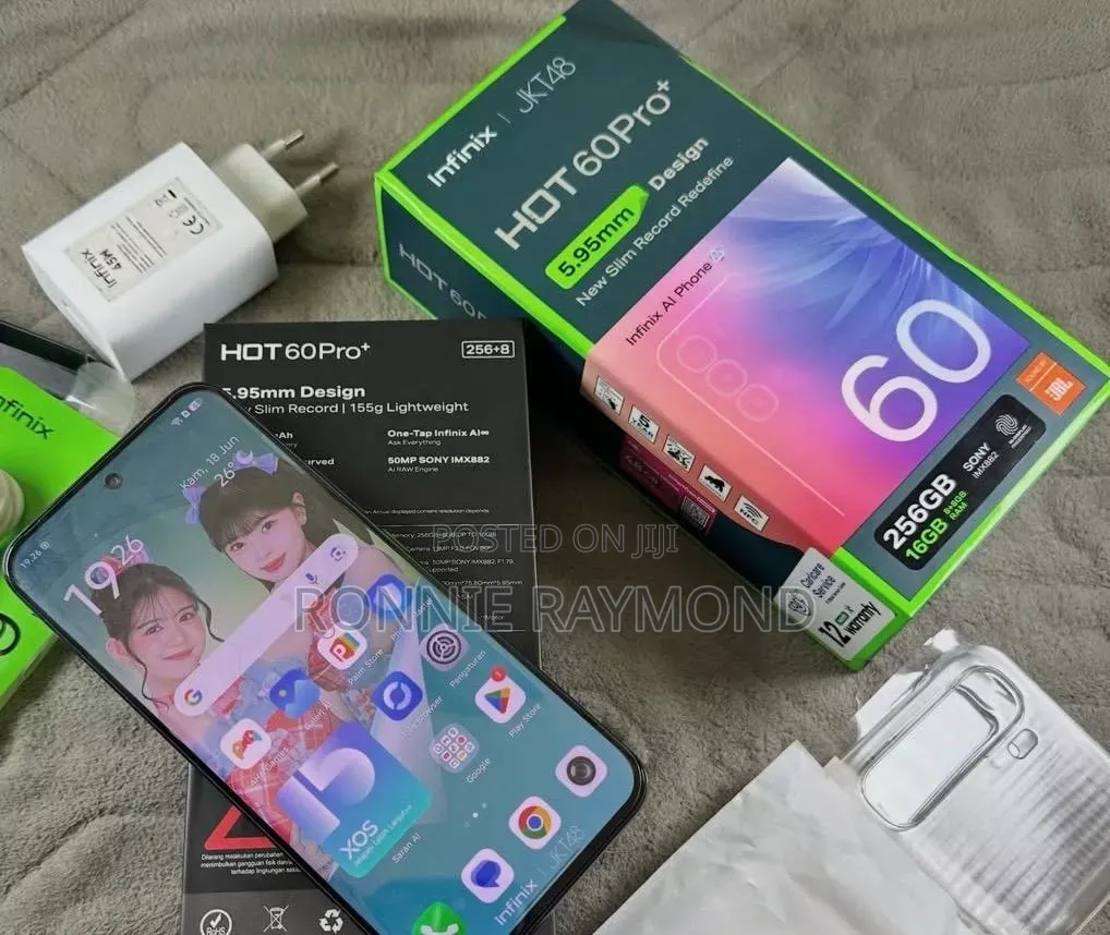 New Infinix Hot 60 Pro+ 256 GB White