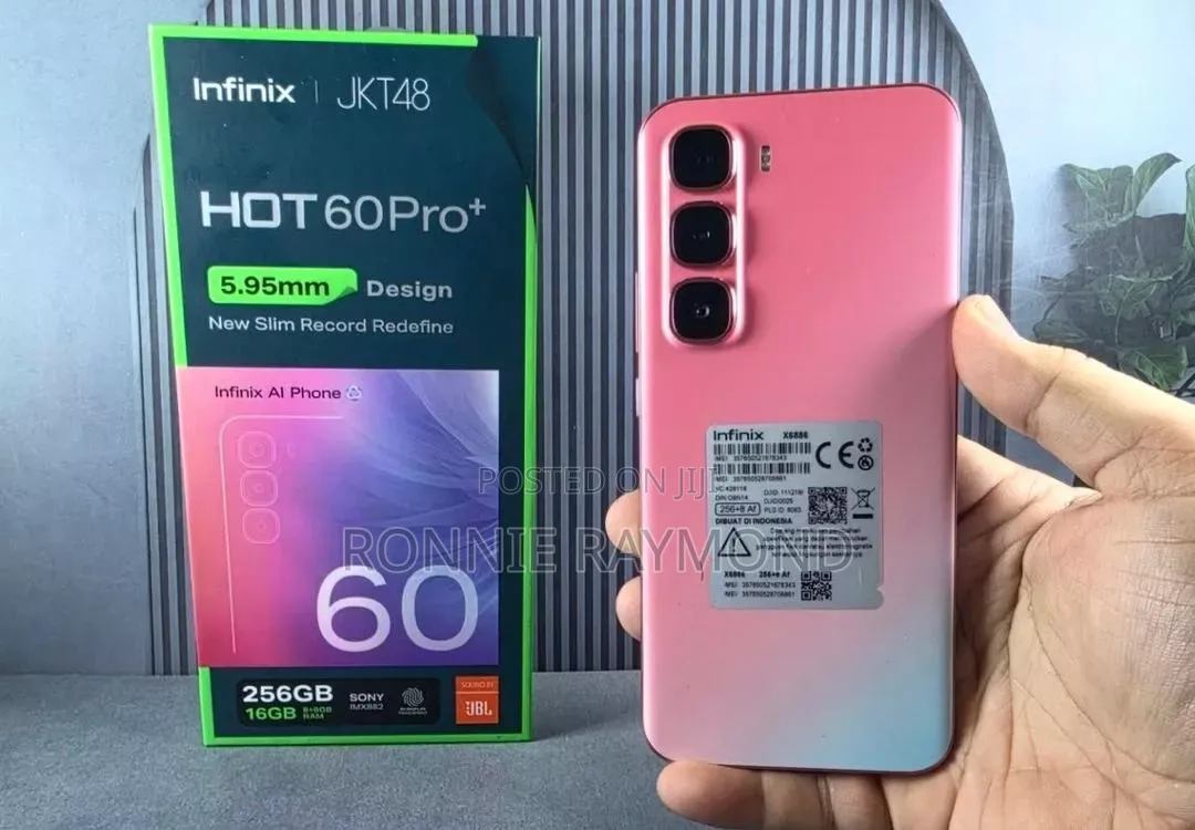 New Infinix Hot 60 Pro+ 256 GB Red
