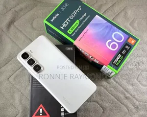New Infinix Hot 60 Pro+ 256 GB White