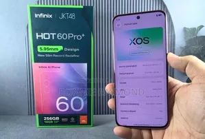 New Infinix Hot 60 Pro+ 256 GB White