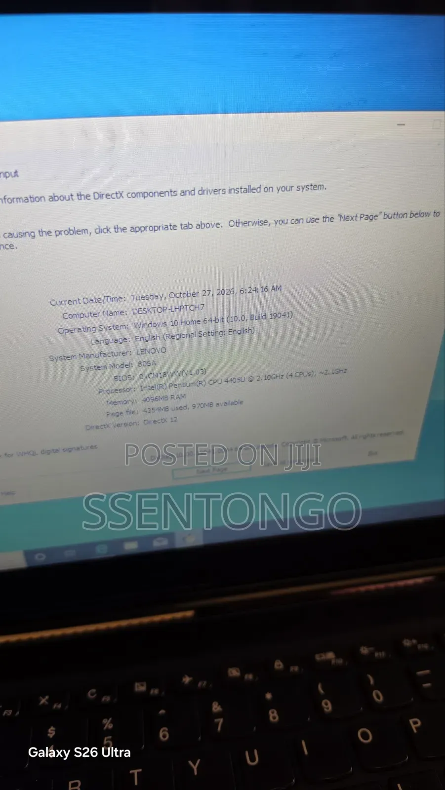 Laptop Lenovo IdeaPad 100 4GB Intel Core 2 Duo SSD 128GB
