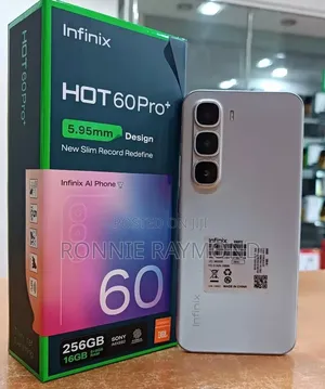 New Infinix Hot 60 Pro+ 256 GB Silver