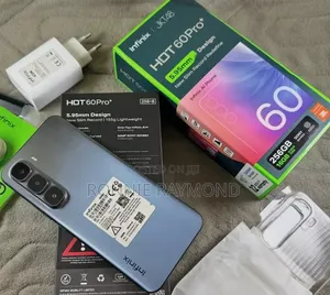 New Infinix Hot 60 Pro+ 256 GB Black