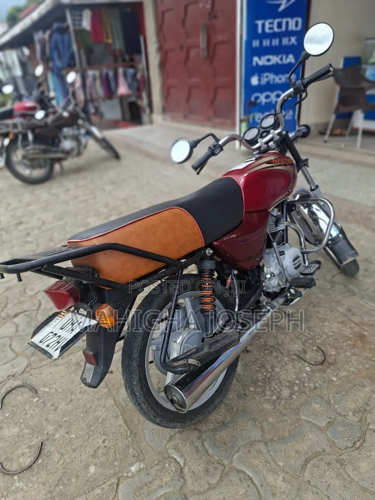 Bajaj Boxer 100 2025 Red