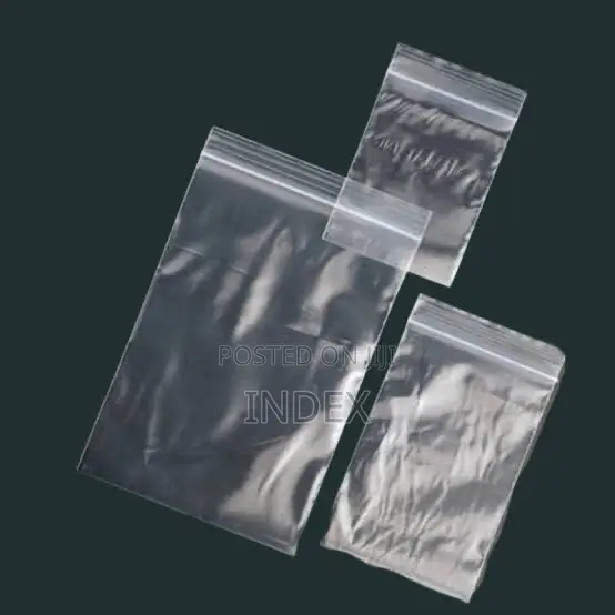100pcs Ziplock Bags | Resealable Transparent Packaging
