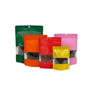 Pack of 50pcs Ziplock Bags With Clear Front Window