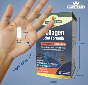 Collagen Joint Formula (60 Caps) - Hydrolysed Type II Marine Collagen