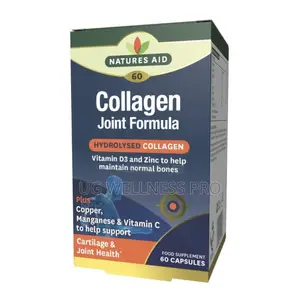 Collagen Joint Formula (60 Caps) - Hydrolysed Type II Marine Collagen