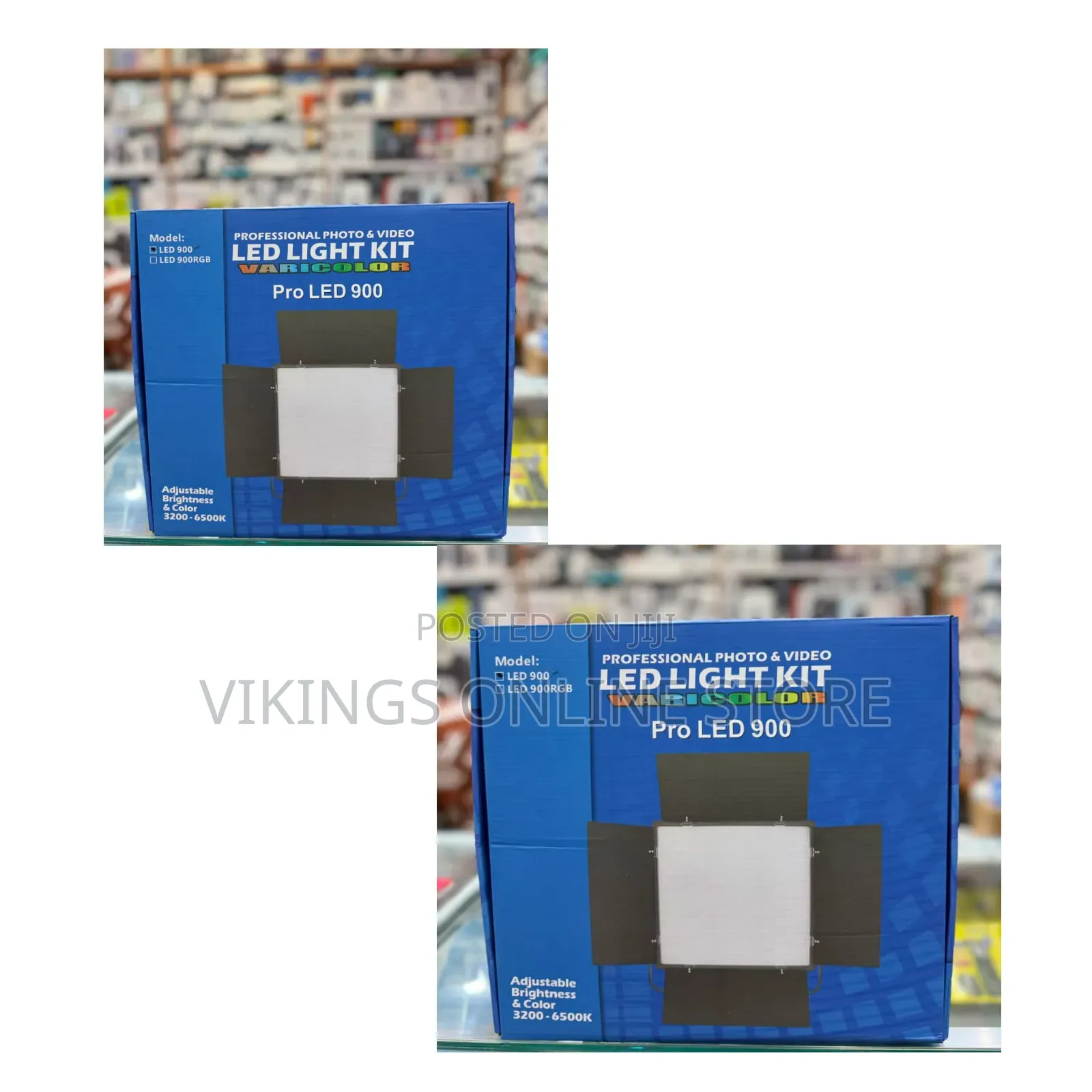 Pro Led 900 RGB Professional Photo and Video Led Light Kit LED900RGB