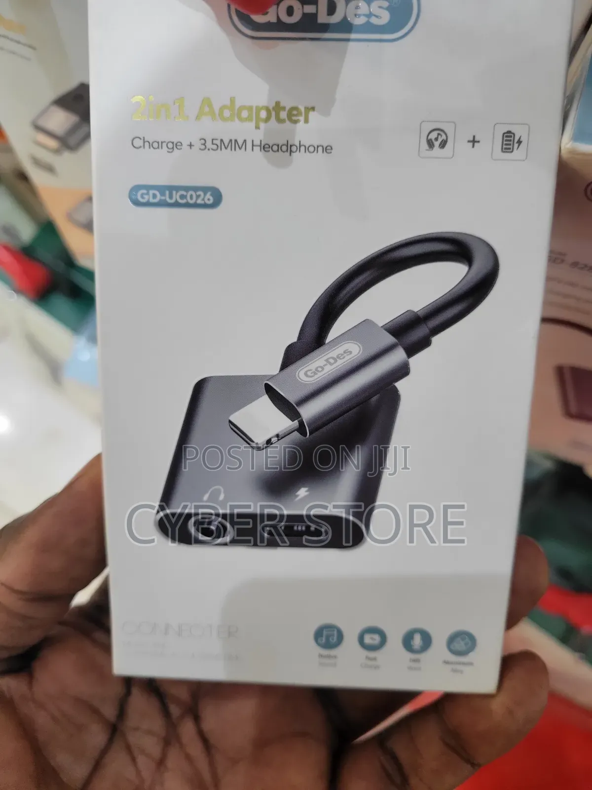 Go-Des GD-UC026 2-in-1 Adapter