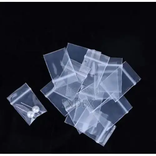 100pcs Plastic Reclosable Poly Mini Ziplock Plastic Grip Seal Bags