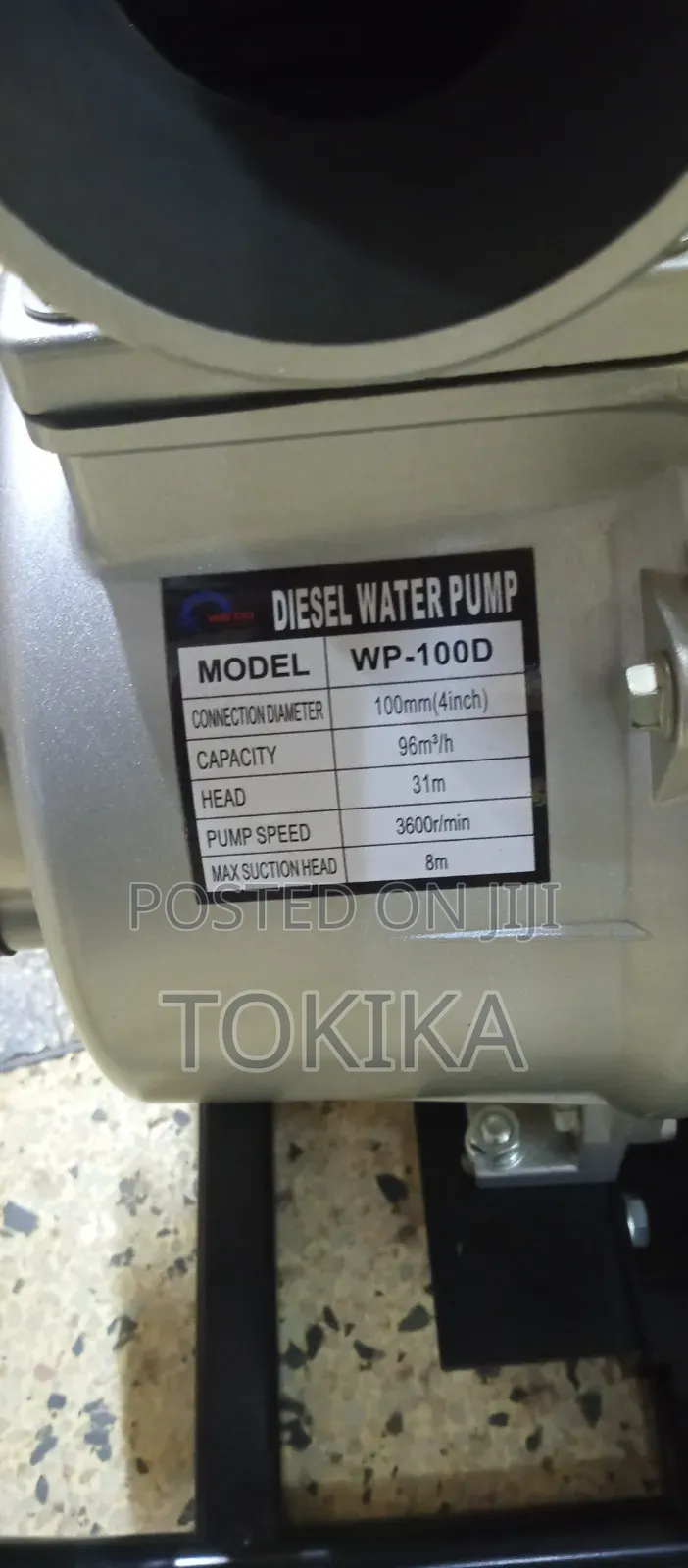 Diesel Water Pump 4 Inch