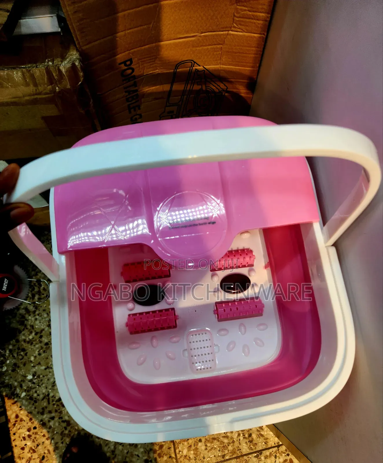 Foot Bath Massager.