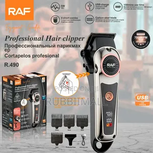 RAF R.490 Professional Cordless Hair Clipper