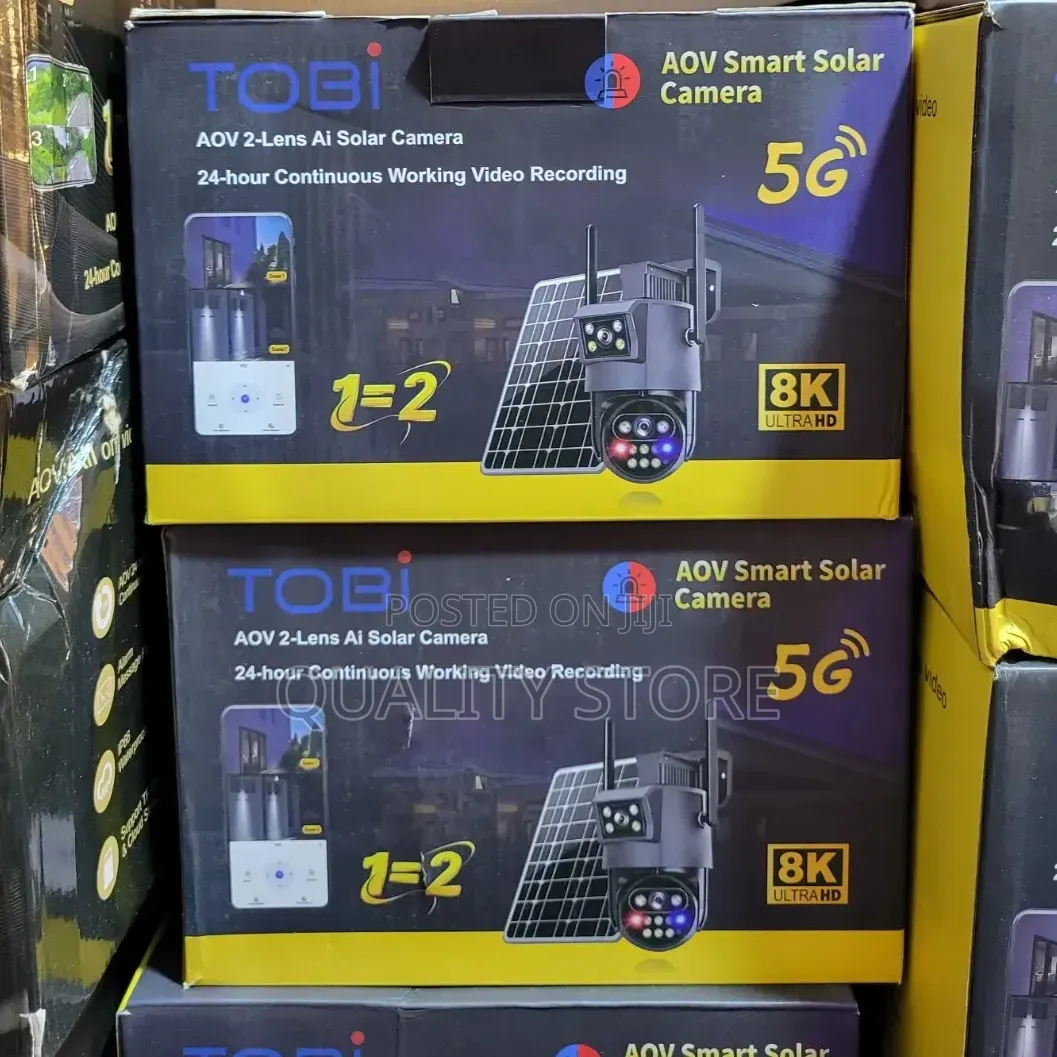 Tobi Aov 2 Lens Solar Camera 8 K