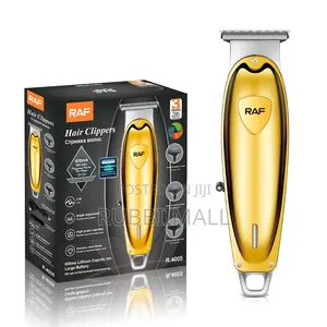 RAF R.4005 Golden Electric Hair Clipper and Trimmer.