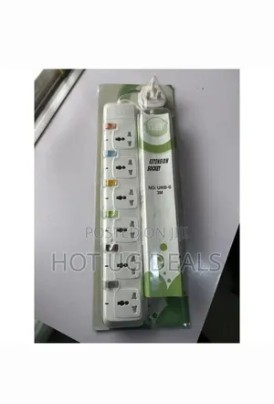 G&T 6-Way Extension Socket (3M) With Individual Switches