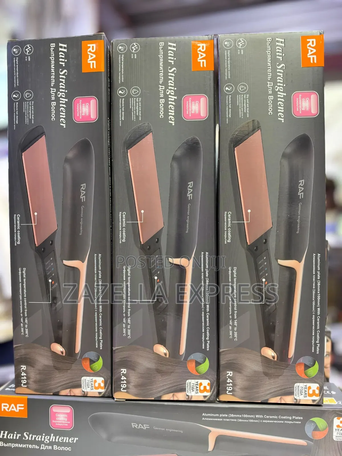 RAF Hair Straightener